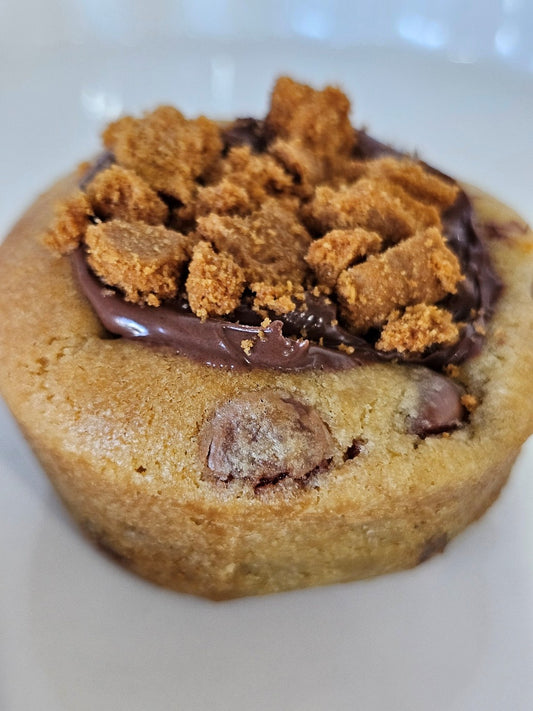 Biscoff & White Chocolate Mini Cookie Pie | Homemade Newcastle Dessert